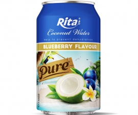 Rita Coconut water With Blueberry juice in 330 ml Alu Can